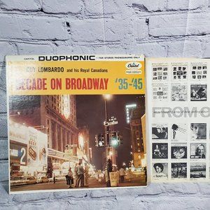 GUY LOMBARDO DECADE ON BROADWAY LP VINYL